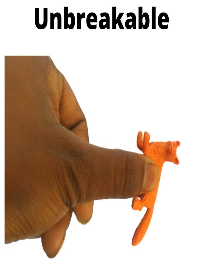 Mallexo 27Pcs Combo of Jungle & Dinosaur Animal Toys for Kids - Mix Animal Figures - Small Size Multicolor - Educational Forest Animal Set - Image 3